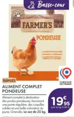 Point Vert Aliment complet pondeuse offre