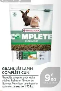 Point Vert Granulés lapin complète cuni offre