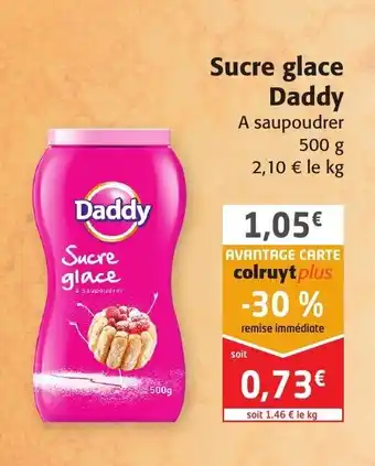 Colruyt Sucre Glace Daddy offre