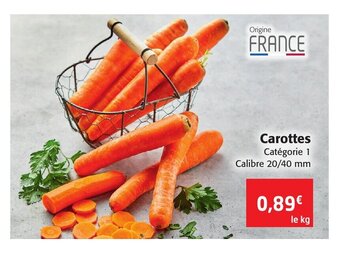 Colruyt Carottes offre