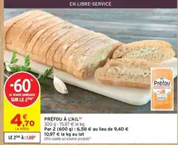 Intermarché Hyper Préfou à l'ail offre