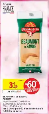 Intermarché Hyper BEAUMONT DE SAVOIE offre