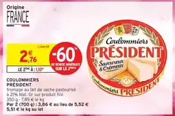 Intermarché Hyper Coulommiers Président offre