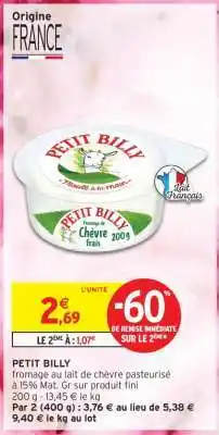 Intermarché Hyper PETIT BILLY offre