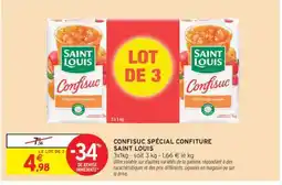 Intermarché Hyper CONFISUC SPÉCIAL CONFITURE SAINT LOUIS offre