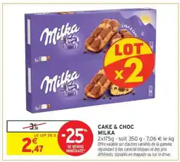 Intermarché Hyper Cake & Choc Milka offre