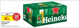 Intermarché Hyper Bière Blonde Heineken offre