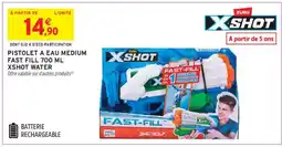 Intermarché Hyper Pistolet à Eau Medium Fast Fill 700 ml XShot Water offre