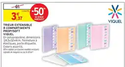 Intermarché Hyper TRIEUR EXTENSIBLE 8 COMPARTIMENTS PROPYSOFT VIQUEL offre