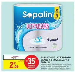 Intermarché Hyper Sopalin Ultra'Absorb offre