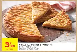 Intermarché Grillé aux pommes 6 parts offre