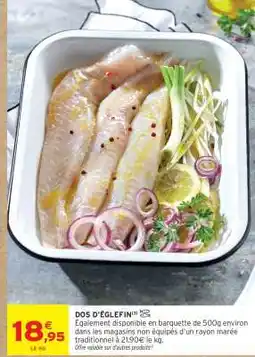 Intermarché DOS D'ÉGLEFIN offre