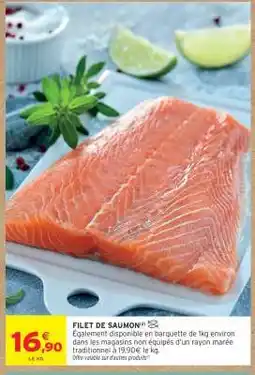 Intermarché FILET DE SAUMON offre