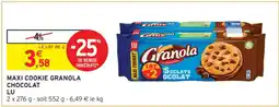 Intermarché Maxi Cookie Granola Chocolat offre
