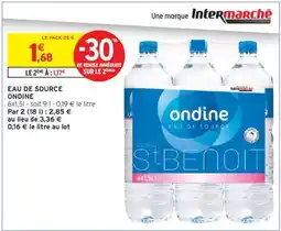 Intermarché EAU DE SOURCE ONDINE offre