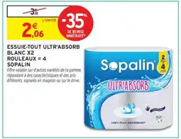 Intermarché ESSUIE-TOUT ULTR'ABSORB offre