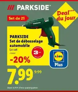 Lidl PARKSIDE Set de débosselage automobile offre
