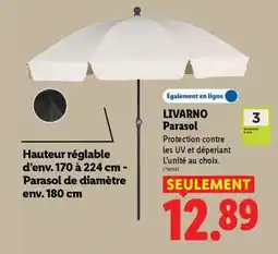 Lidl LIVARNO Parasol offre