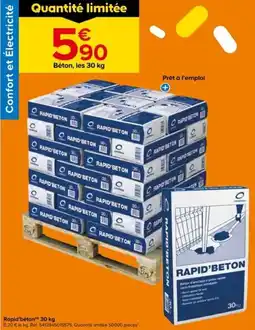 Castorama Rapid'béton offre