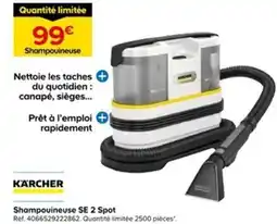Castorama KÄRCHER Shampouineuse offre