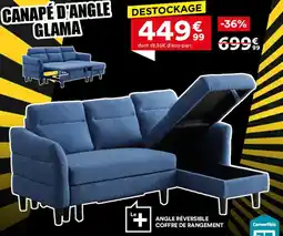 BUT Canapé d'angle glama offre