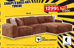 BUT Canapé d'angle xxl toredo offre