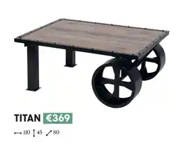 Meubles Crack Titan offre