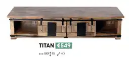 Meubles Crack Titan offre