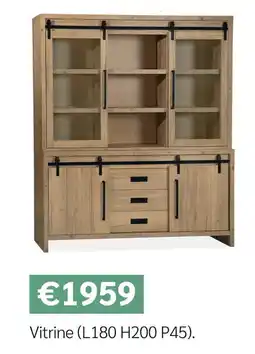 Meubles Crack Vitrine offre