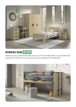 Meubles Crack Bureau sam offre