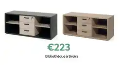 Meubles Crack Bibliothèque à tiroirs offre