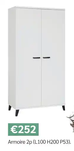 Meubles Crack Armoire 2p offre