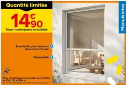 Castorama Store moustiquaire enroulable offre
