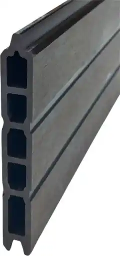 Brico Dépôt Lot de 6 lames composite rainurés offre