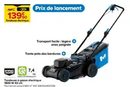 Castorama Mac allister tondeuse à gazon électrique offre