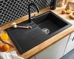 Brico Dépôt Lot evier & mitigeur carvi offre