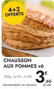 E.Leclerc Chausson - aux pommes offre