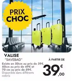 E.Leclerc Savebag - valise offre