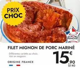 E.Leclerc Filet mignon de porc marine offre