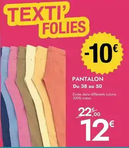 E.Leclerc Pantalon offre
