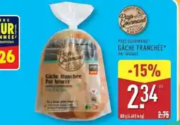 ALDI Paysan gourmand - gâche tranchée offre