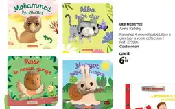 Auchan LES BÉBÊTES Anne Kalicky offre