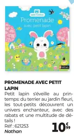 Auchan PROMENADE AVEC PETIT LAPIN offre