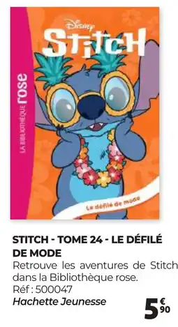 Auchan STITCH TOME 24 LE DÉFILÉ DE MODE offre