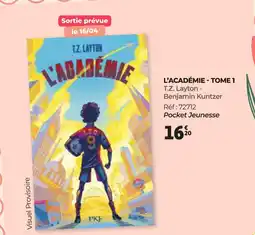 Auchan L'ACADÉMIE TOME 1 offre