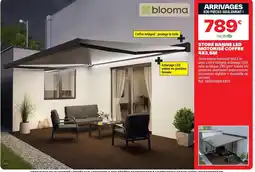 Brico Dépôt Store banne led motorisé coffre 4x3,5m offre