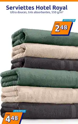 Action Serviettes Hotel Royal offre