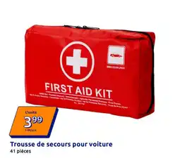 Action Trousse de secours pour voiture offre