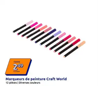 Marqueurs de peinture Craft World