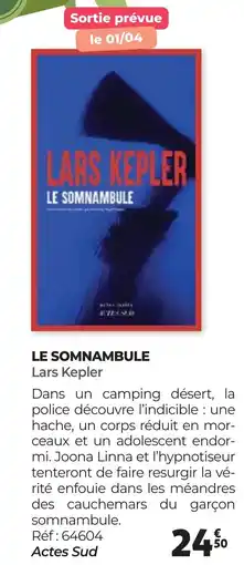 Auchan LE SOMNAMBULE offre